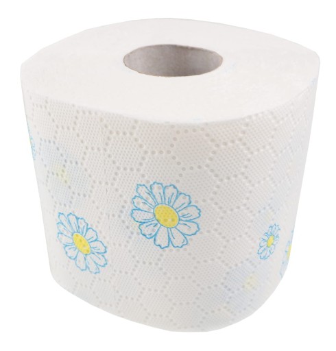 Biely toaletný papier JUMBO harmančekový 3w 8 roliek