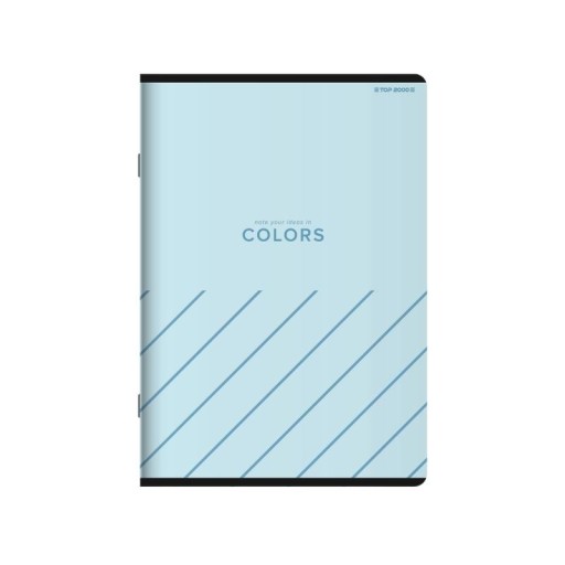 Top2000 Notebook Mäkký obal Kratka A5 80K farieb