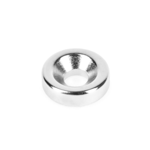 NEODYMOVÝ MAGNET NA SKRUTKU 10x3 mm SILNÝ - 10 KS