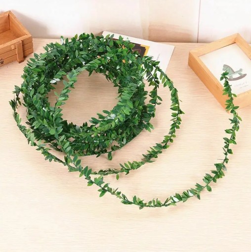 Boxwood Garland Ivy Umelé zelené listy Communion Wedding 7,5 m