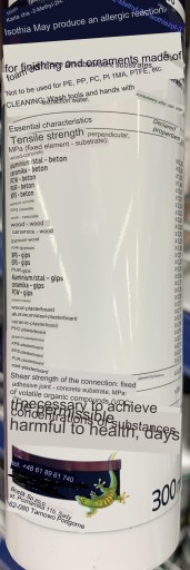 LEPIDLO NA OMIETKU A STYROPINU 300 ML