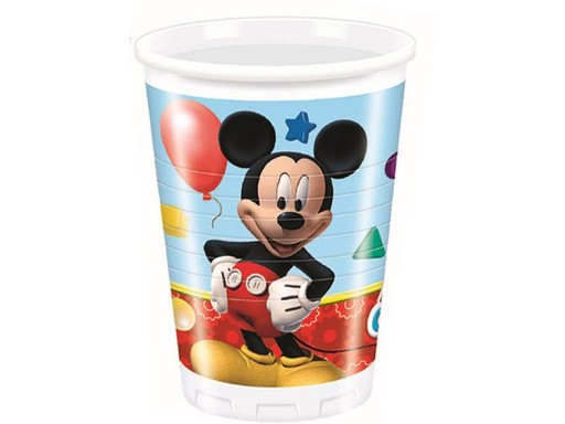 Plastové poháre Mickey Mouse Mickey Disney 8 ks