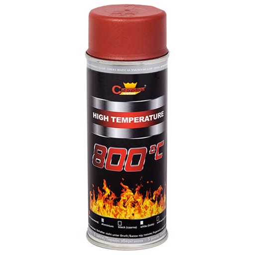 Tepelne odolný sprej červený 400 ml Champion