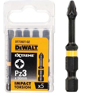 NÁRAZOVÝ BIT DEWALT PZ3x50 5 ks. EXTRÉMNY IMPAC