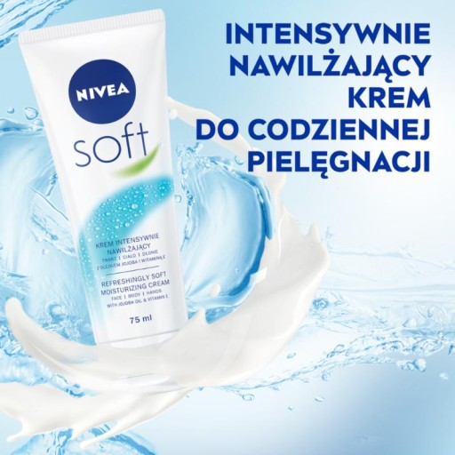NIVEA Soft Cream Intenzívne hydratačná tuba 75 ml