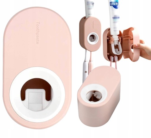 Držiak na vytláčanie zubnej pasty Oral-B, vešiak