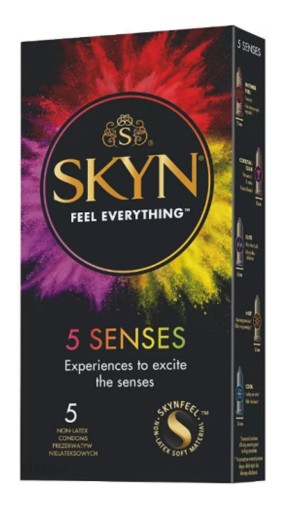 UNIMIL SKYN SENSES Nelatexové kondómy 5 ks