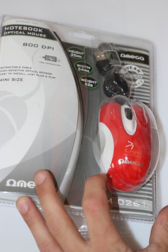 Myš pre PC Laptop Omega USB
