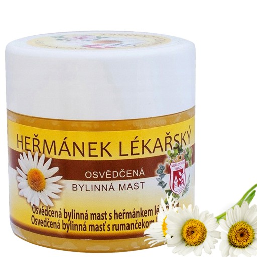Harmančeková masť s harmančekom na alergiu na akné na tvári 150 ml