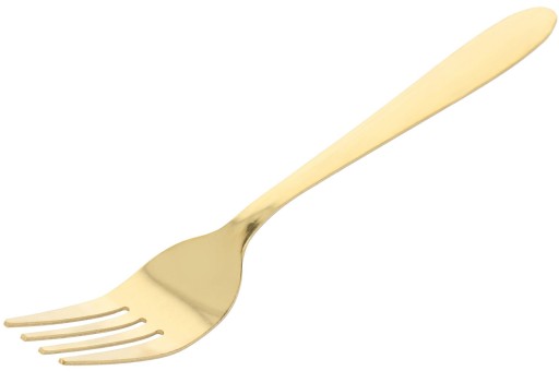 ZLATÉ VIDLIČKY NA STOL, VEČEROVÝ PRÍBOR, ELEGANTNÁ VIDLIČKA, SADA 6 ks.