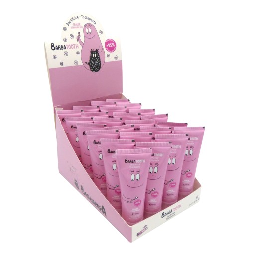 Barbapapa Detská zubná pasta 50ml jahodová