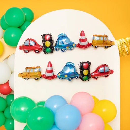 Balónová girlanda Cars 206x34cm Cars Bus