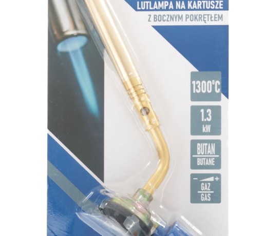 Plynový horák - kartušová lampa s bočným gombíkom (100)