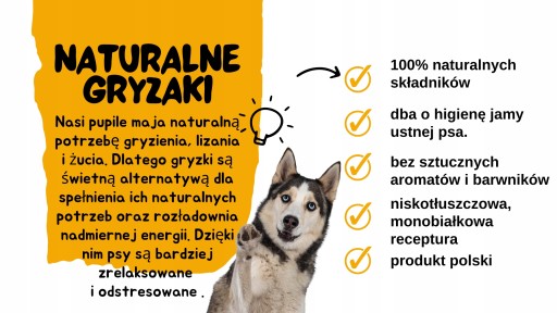 Eurokolagén - White Beef Tail - Natural Dog Chew 1 ks