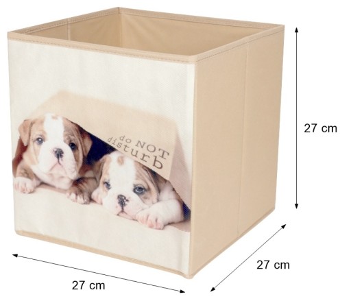 KONTAJNER NA HRAČKY PRE PSA 27x27x28