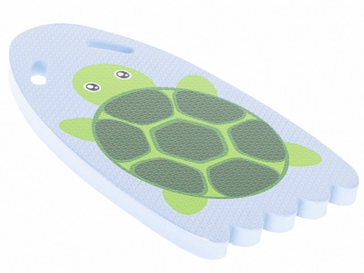 Doska na učenie sa plávať v bazéne s korytnačkami