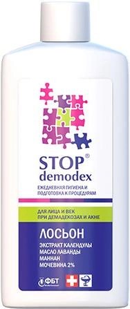 STOP DEMODEX TONIKUM NA TVÁR A VIEČKA DEMODEKÓZA DEMODEKÓZA AKNÉ 150 ml