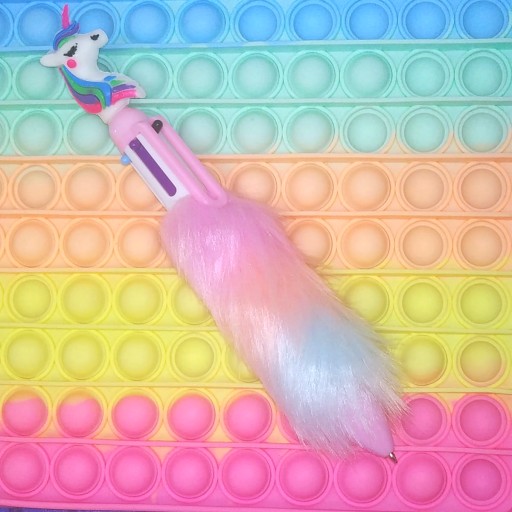 MULTICOLOR UNICORN BALLPOINT 6v1 automat