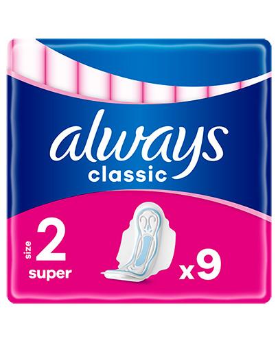 ALWAYS CLASSIC Hygienické vložky s krídelkami Maxi 9 ks