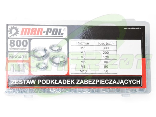 BEZPEČNOSTNÁ SADA PODLOŽKY 800 DIELOV