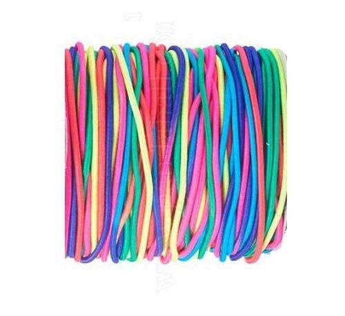 POTAHOVANÁ RAINBOW GUMA 1MM 5 METROV VIACFAREBNÁ FAREBNÁ