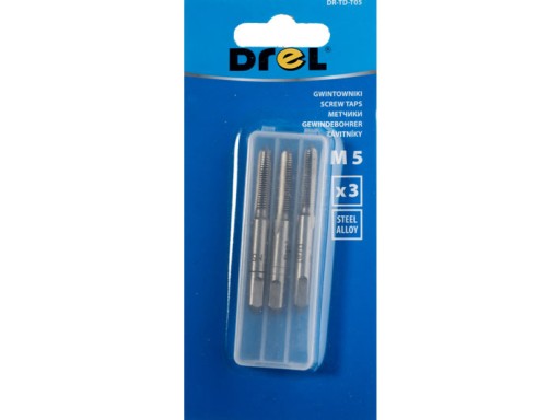 ZÁHONÍKY METRICKÉ 3 ks M5 x 0,8 mm
