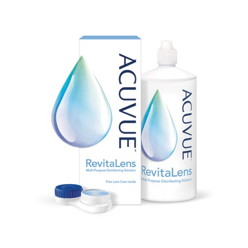 Tekutina na šošovky Acuvue RevitaLens 100 ml zvyšuje komfort nosenia šošoviek