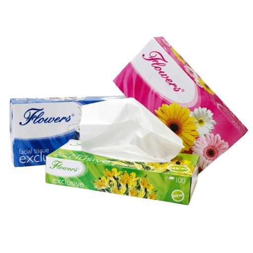 HYGIENICKÉ Utierky 100 KS KRABIČKA KVET