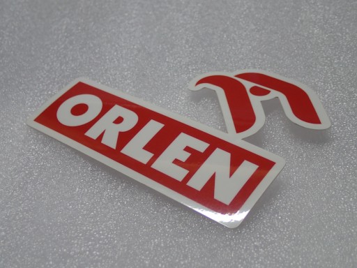NÁLEPKA ORLEN DAKAR MOTOCROSS RALLYCROSS RACING NÁLEPKA 10 x 7,5 cm