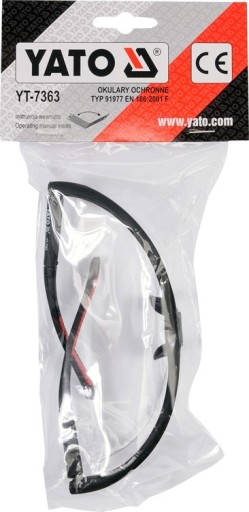 OCHRANNÉ OKULIARE ČÍRE, UV FILTER YATO