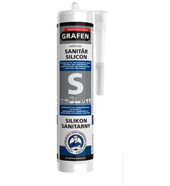 Sanitárny silikón bezfarebný grafén 280ml