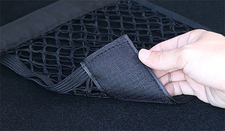 SIEŤOVÝ ORGANIZÁTOR NA VELCRO SIEŤ NA KUFOR AUTA 30X25