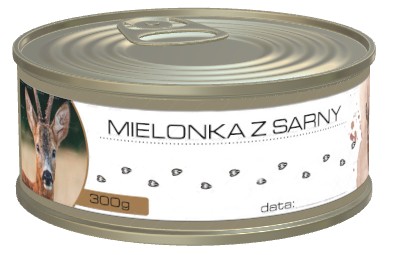 Etikety na srnčie mäso hnedé 10 ks