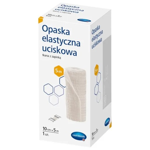 Elastické škrtidlo so sponou HARTMANN, 10 cm x 5 metrov