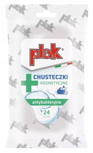 PLAK ANTIBAKTERIÁLNE KOZMETICKÉ Utierky 24 KS