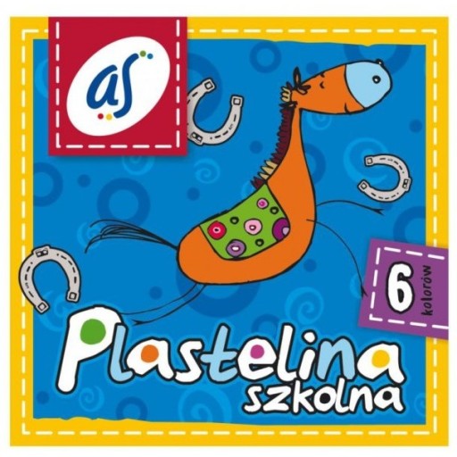 SCHOOL Plastelína pre deti, 6 farieb Astra