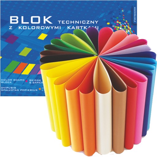 A3 Superior farebný technický blok, 25 farieb