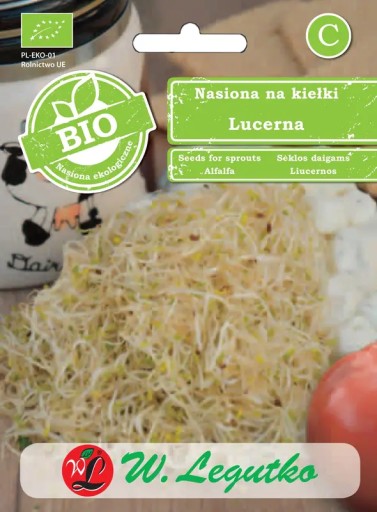 Alfalfa klíčiace semienka 20g BIO - Semienka - W. Legutko