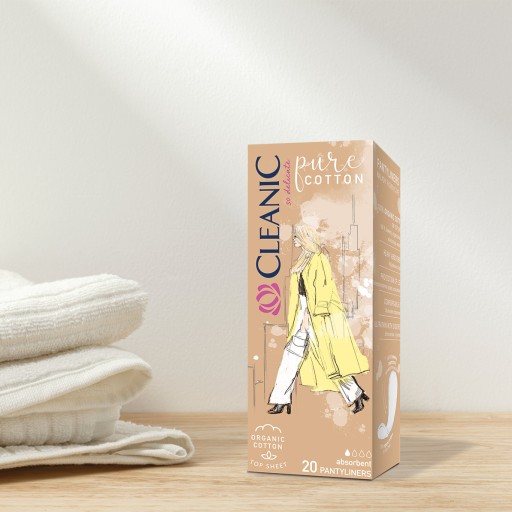Vložky Cleanic Pure Cotton, 20 ks.