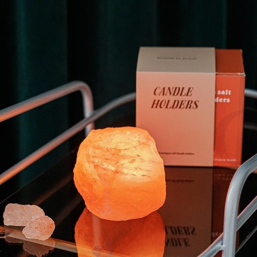Soľný svietnik Soľná lampa prírodný ionizátor S