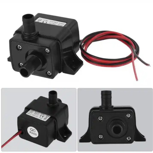 ČERPADLO VODNÉ ČERPADLO KVAPALNÉ 240L/H 12V IP68 3M OBEH SILNÝ KÁBEL