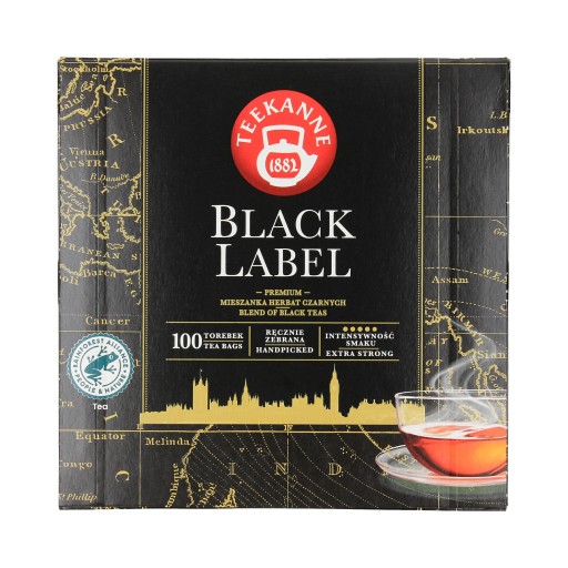 Black Label Teekanne 100t čierny expresný čaj