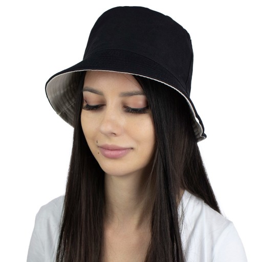 BUCKET HAT obojstranná čiapka RYBÁRSKY HAT