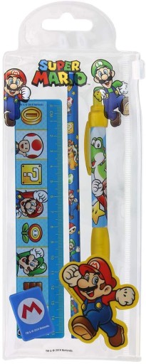 Súprava školských pomôcok Super Mario Characters