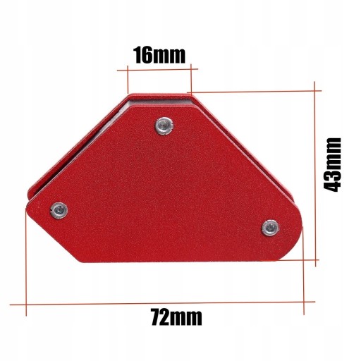 Uhlová konzola MAGNETIC zváracia sada 4x