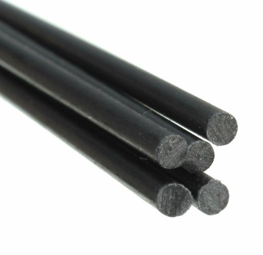 Uhlíková tyč 6mm x 500mm, 50cm