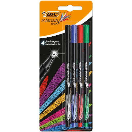 BIC INTENSITY SADA JEMNÝCH FINNEROV 4 AST COLORS BASIC 0,4MM