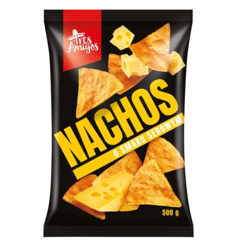 Syr Nachos Nachos 500g FANEX Torilla Chips Veľké balenie Crunchy