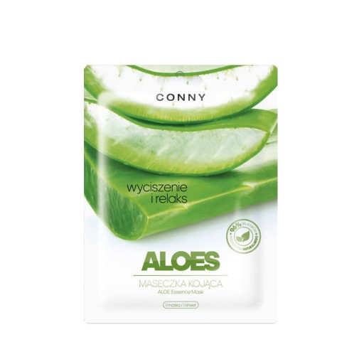 Plechová maska z aloe Conny