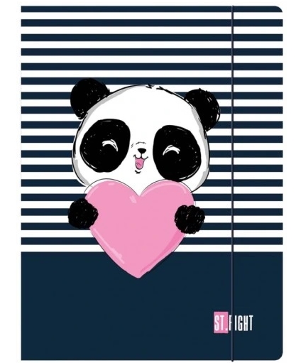 Leporelo A4 Love Panda